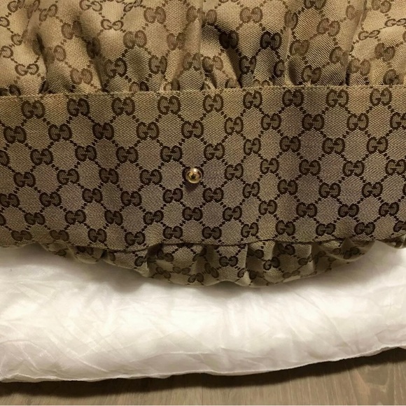 Gucci GG Canvas D Ring Shoulder Bag - Picture 9 of 16